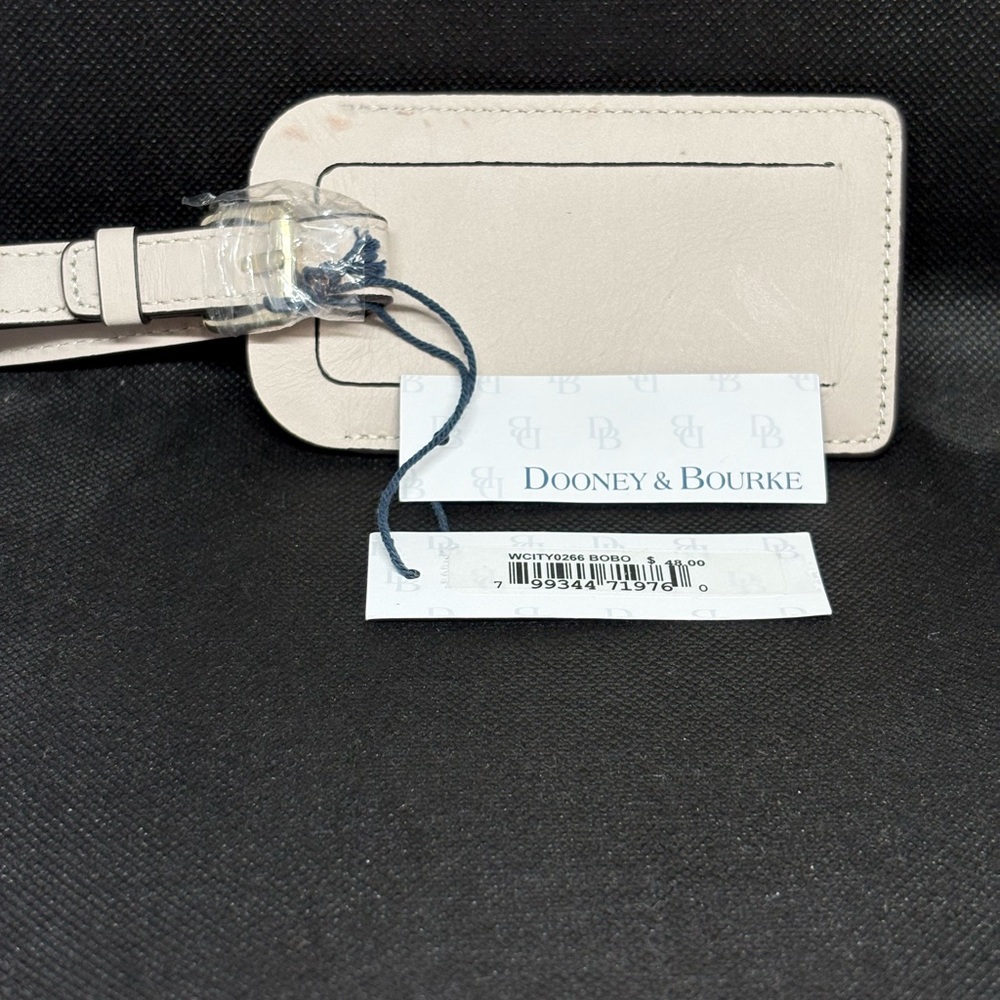 Dooney & Bourke Cream Women's Bag Tag
